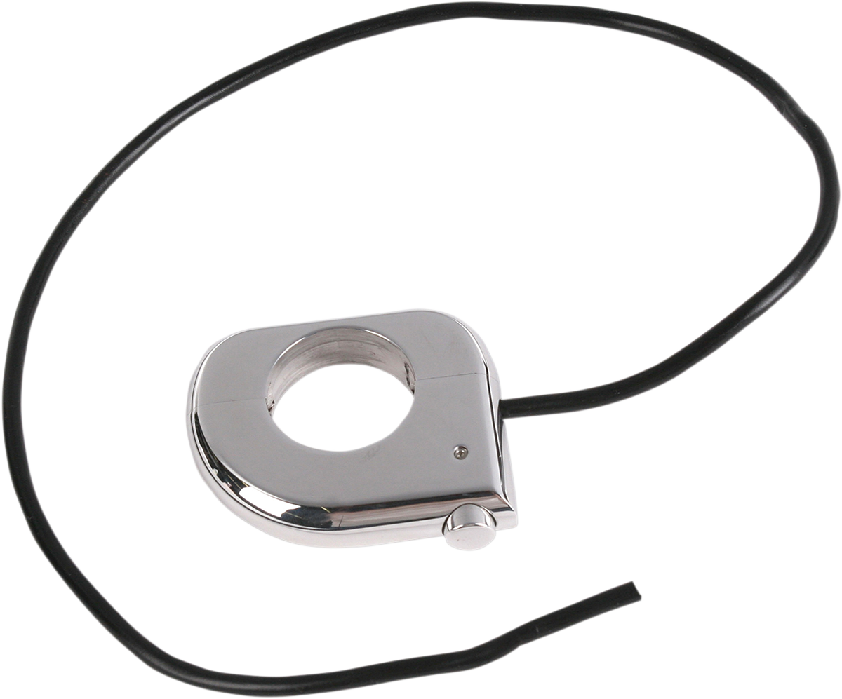 PINGEL Slim Line Switch with Housing - One Button - 1" Handlebars 669