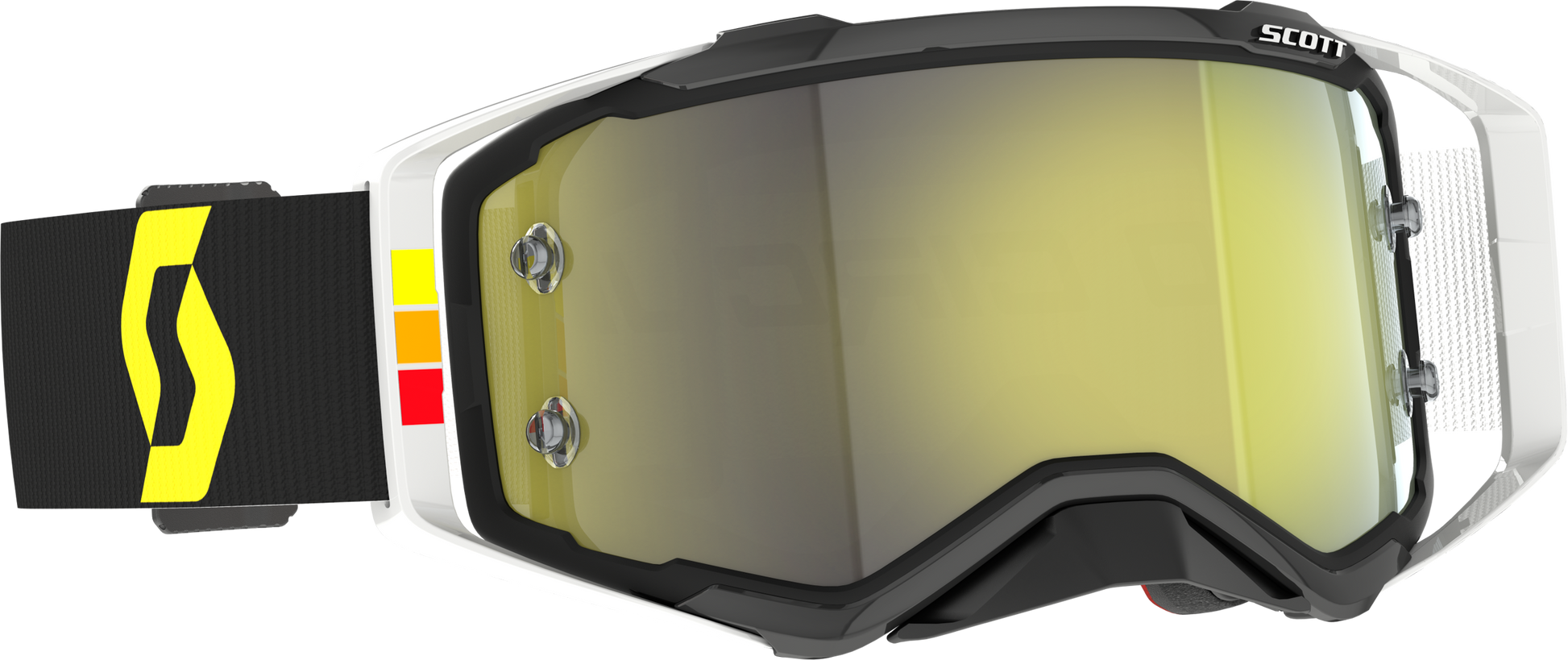 Prospect Pro Circuit Goggle Black/White Yellow Chrome Work
