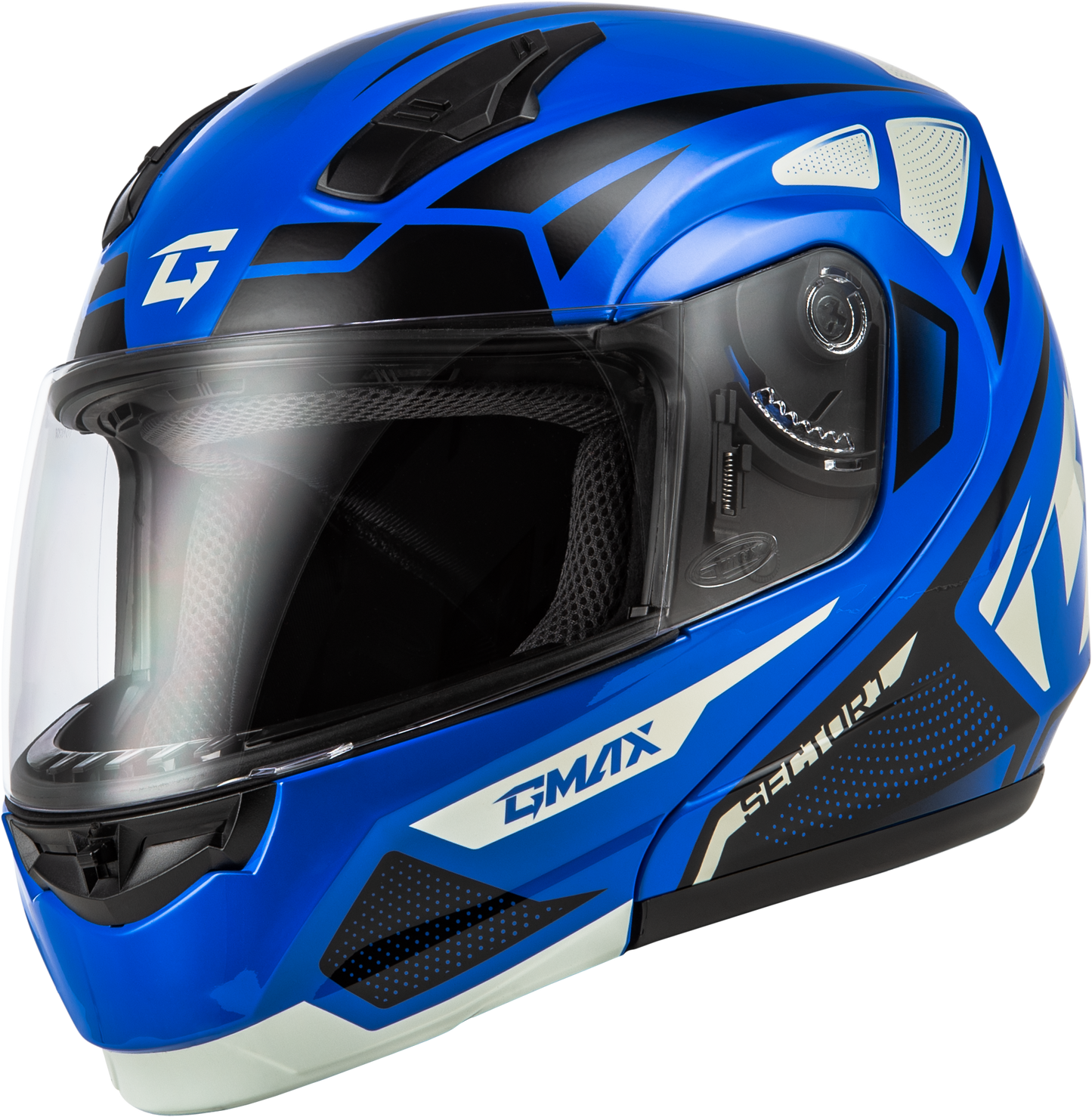 Md 04 Sector Helmet Blue/Black 2x