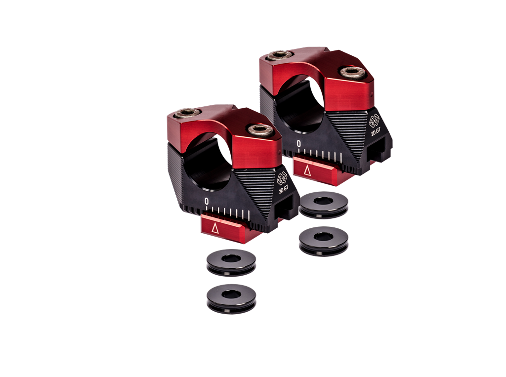 Gilles 2D.GT Adjustable Handlebar Risers for the Yamaha XJR1200 (1995-1998) and XJR1300 (1999-2016)