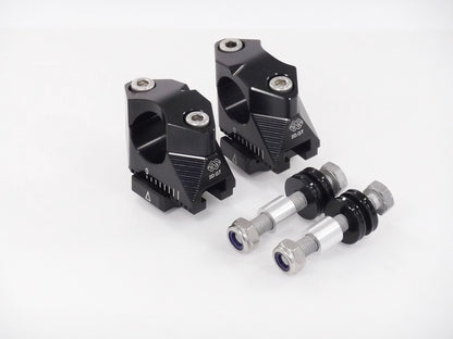 Gilles 2D.GT Adjustable Handlebar Risers for the Yamaha XSR700