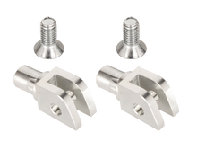 Mx Style M8 Pass Footpegs Black