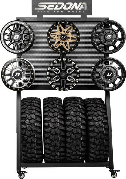 Tire And Wheel Display Base