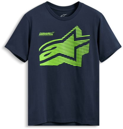 Fasting Ss Csf Tee Navy Md