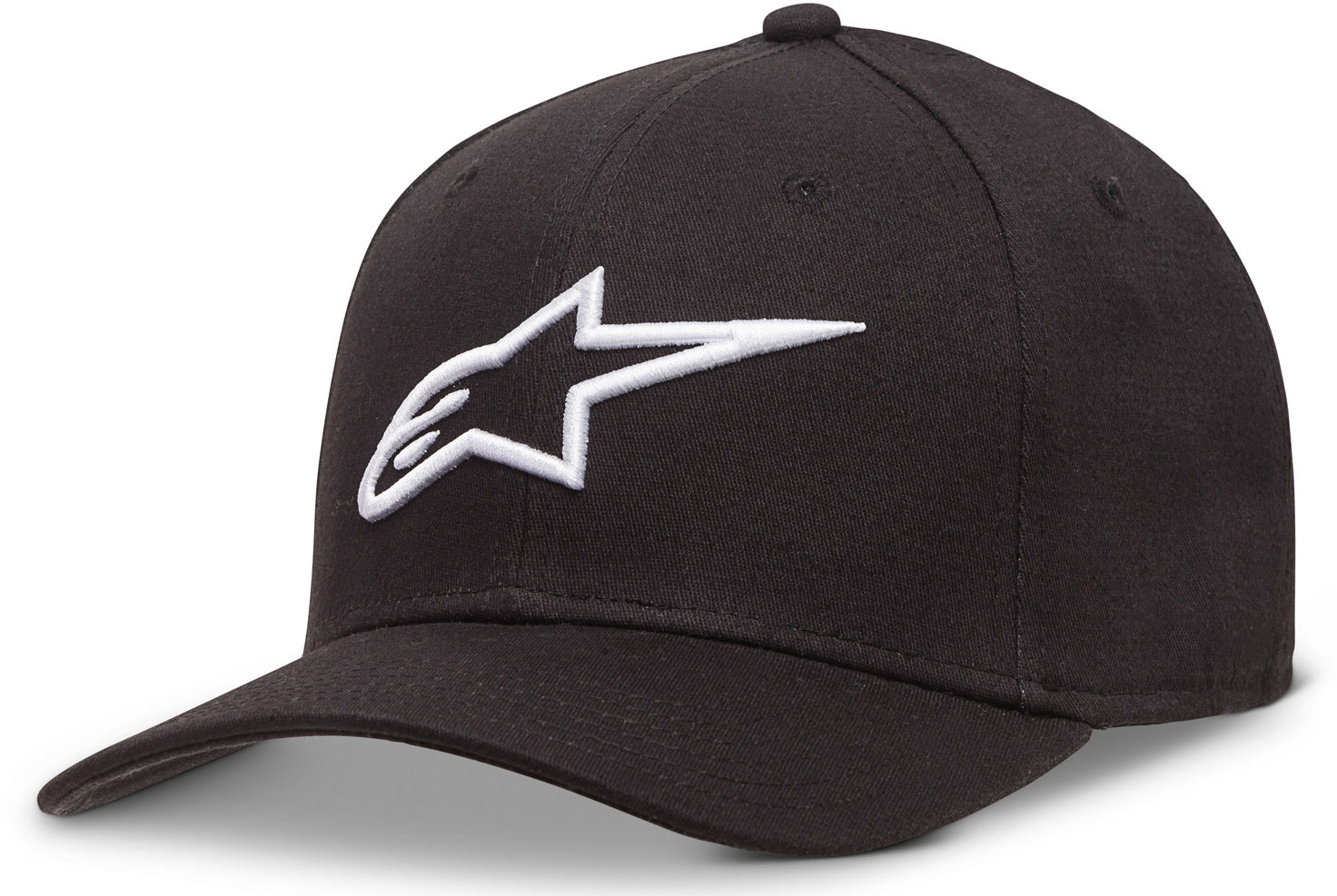 Curve Hat Black/White Lg/Xl