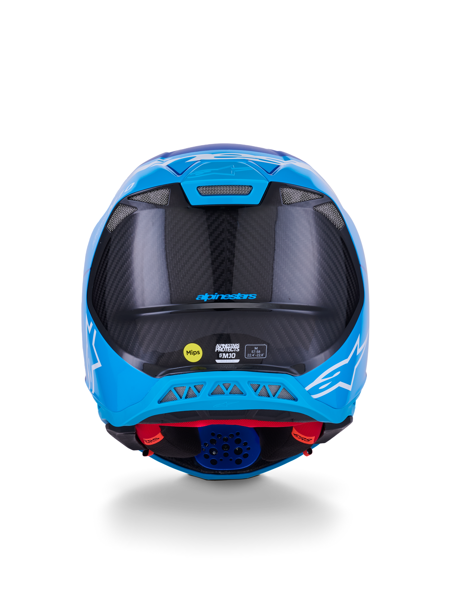 Supertech S M10 Flood Helmet Met Blu/Md Blu/Blk Crb M&G Sm
