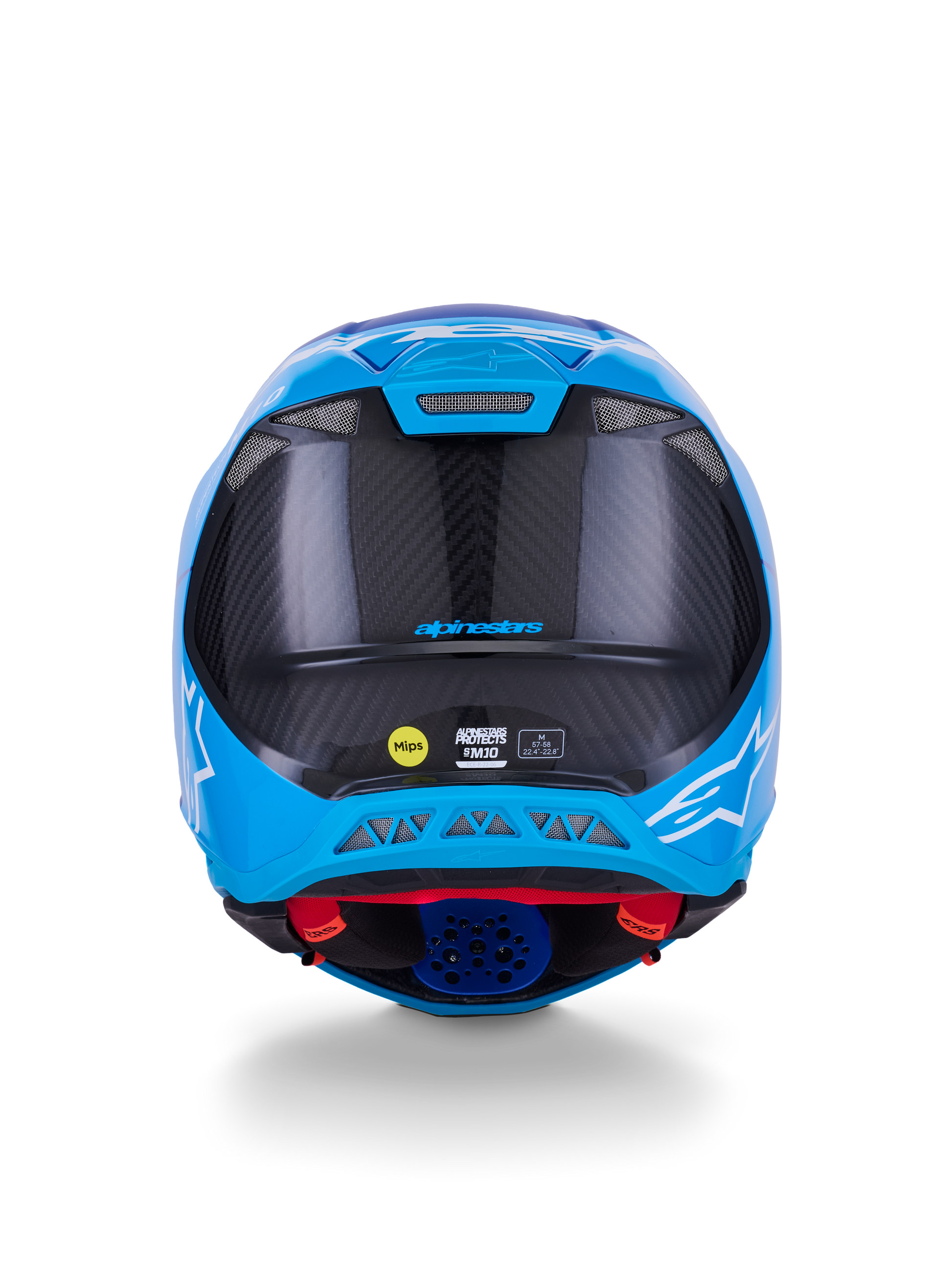 Supertech S M10 Flood Helmet Met Blu/Md Blu/Blk Crb M&G Md