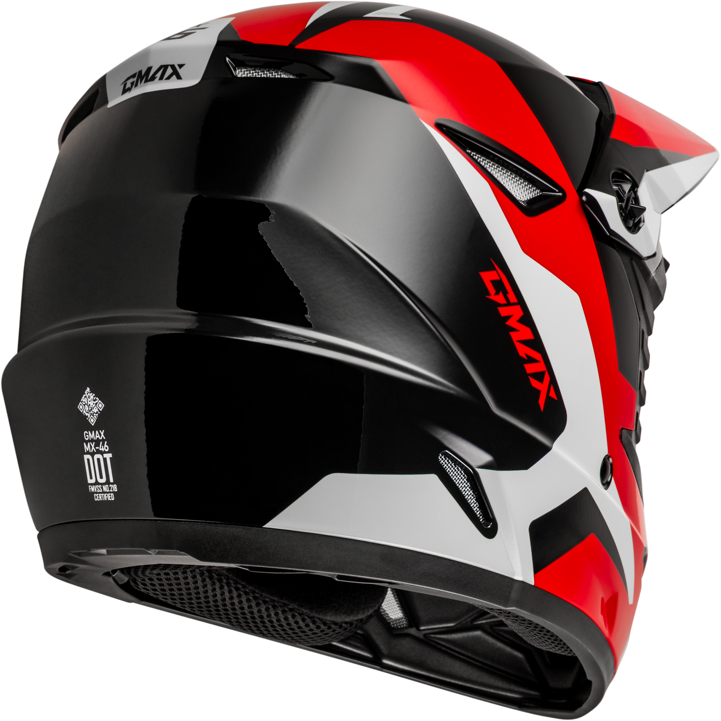 Mx 46 Cyclus Hemet Black/Red Lg