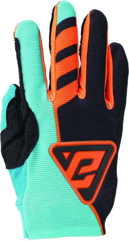 Answer Aerlite Nitro Gloves Black/Astana/Hyper Orange - XS
