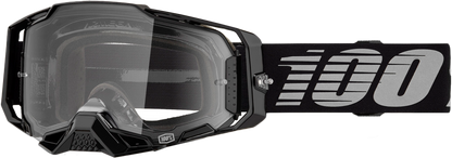Armega Goggle Black Clear Lens