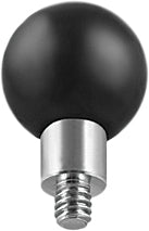 1" Ball W/ 1/4" 20 Alum St Ud