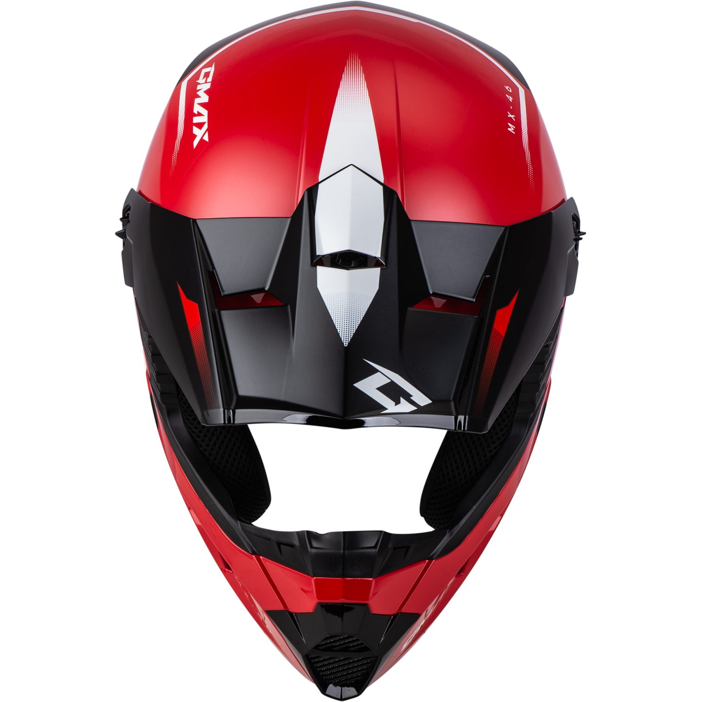 Mx 46 Compound Helmet Red/Black/White Yl