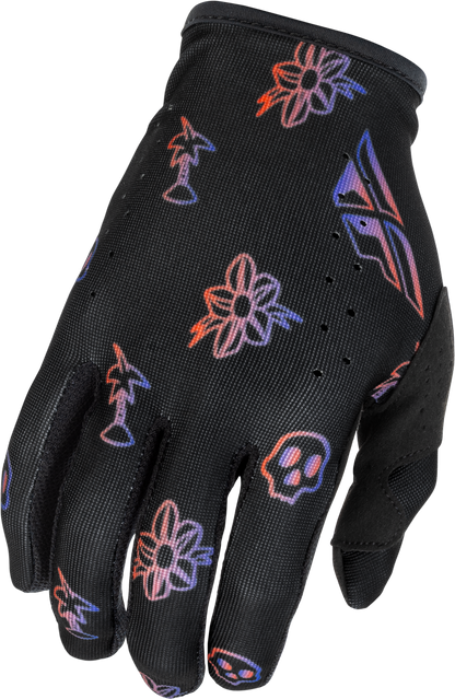 Lite Outline Gloves Black/Red/Purple Xl