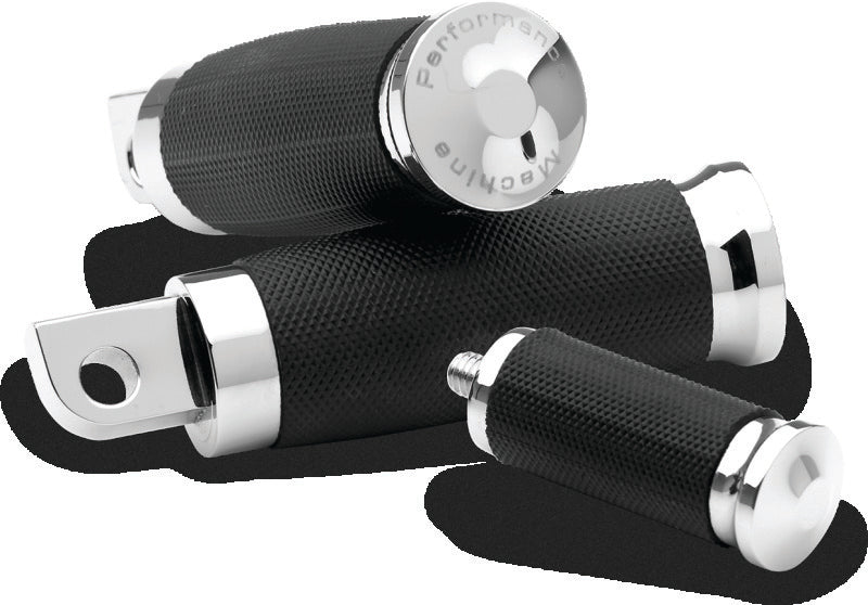 Performance Machine Footpegs Contour - Chrome