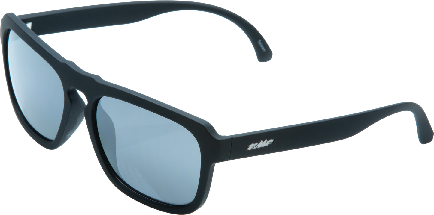 Elmer Sunglass Mt Blk / Slvr Mirror