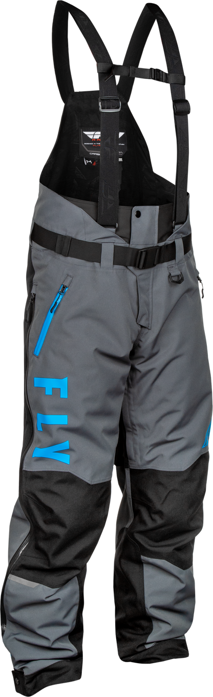 Carbon Bib Grey/Blue Sm