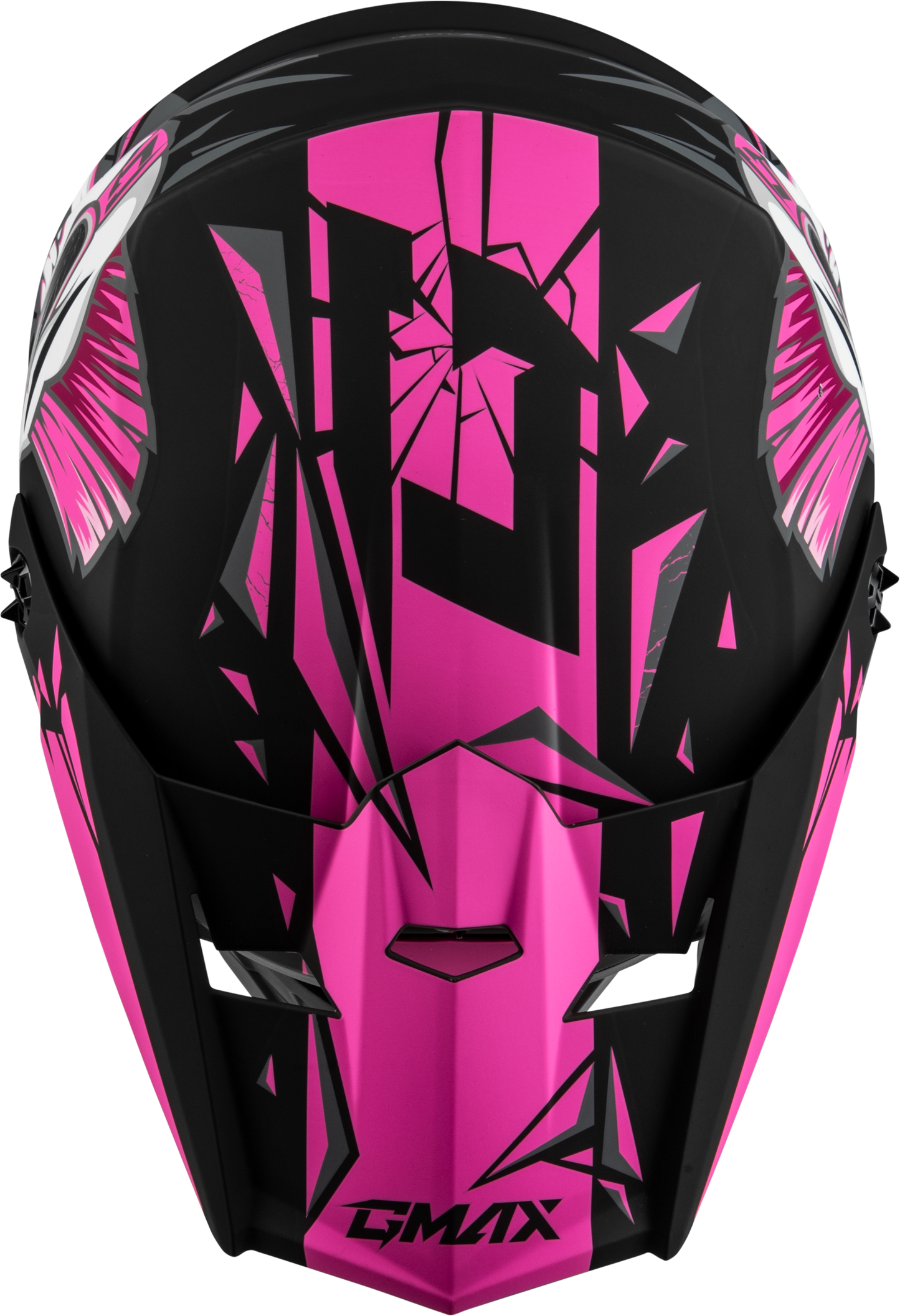 Youth Mx 46y Unstable Helmet Matte Black/Pink Ys