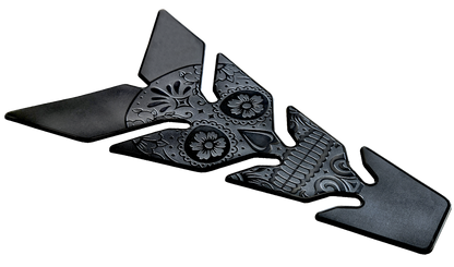 Ultra Thin Tank Pad Skull Black
