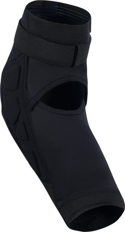 Bionic Plasma Yth Knee Protc Blk/Red/Wht 2x