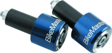 BikeMaster Anodized Aluminum Barend Pair - Blue