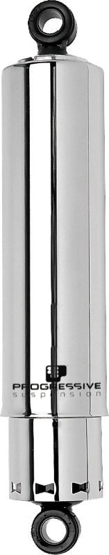 Progressive Harley 412 Series Shocks 13.5in - Chrome
