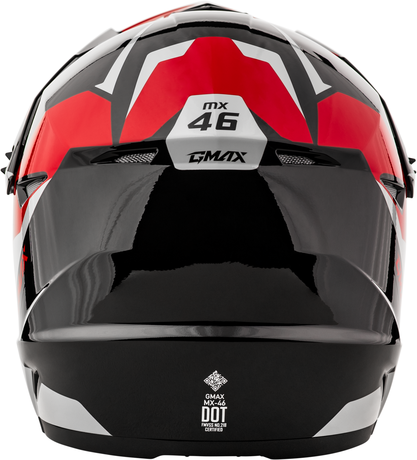 Mx 46y Cyclus Helmet Black/Red Yl