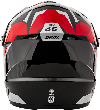 Mx 46 Cyclus Hemet Black/Red Xl