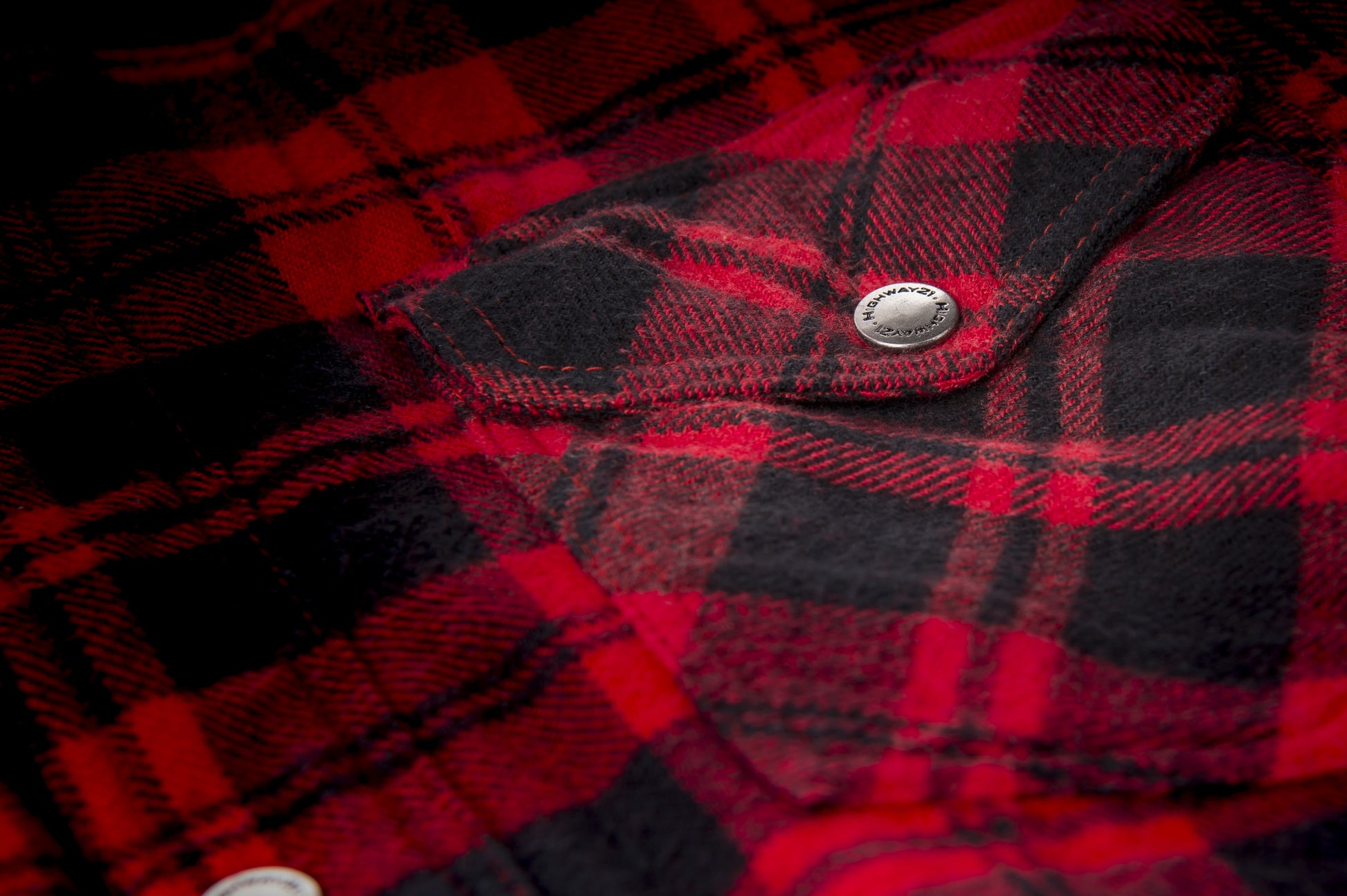Marksman Flannel Black/Red 4x
