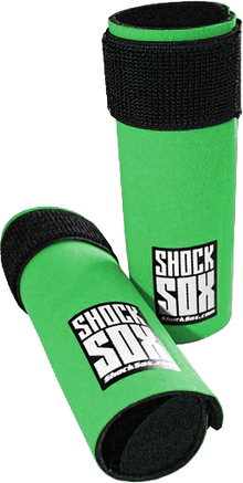 Shock Sox  6"  Green Upside Down Forks