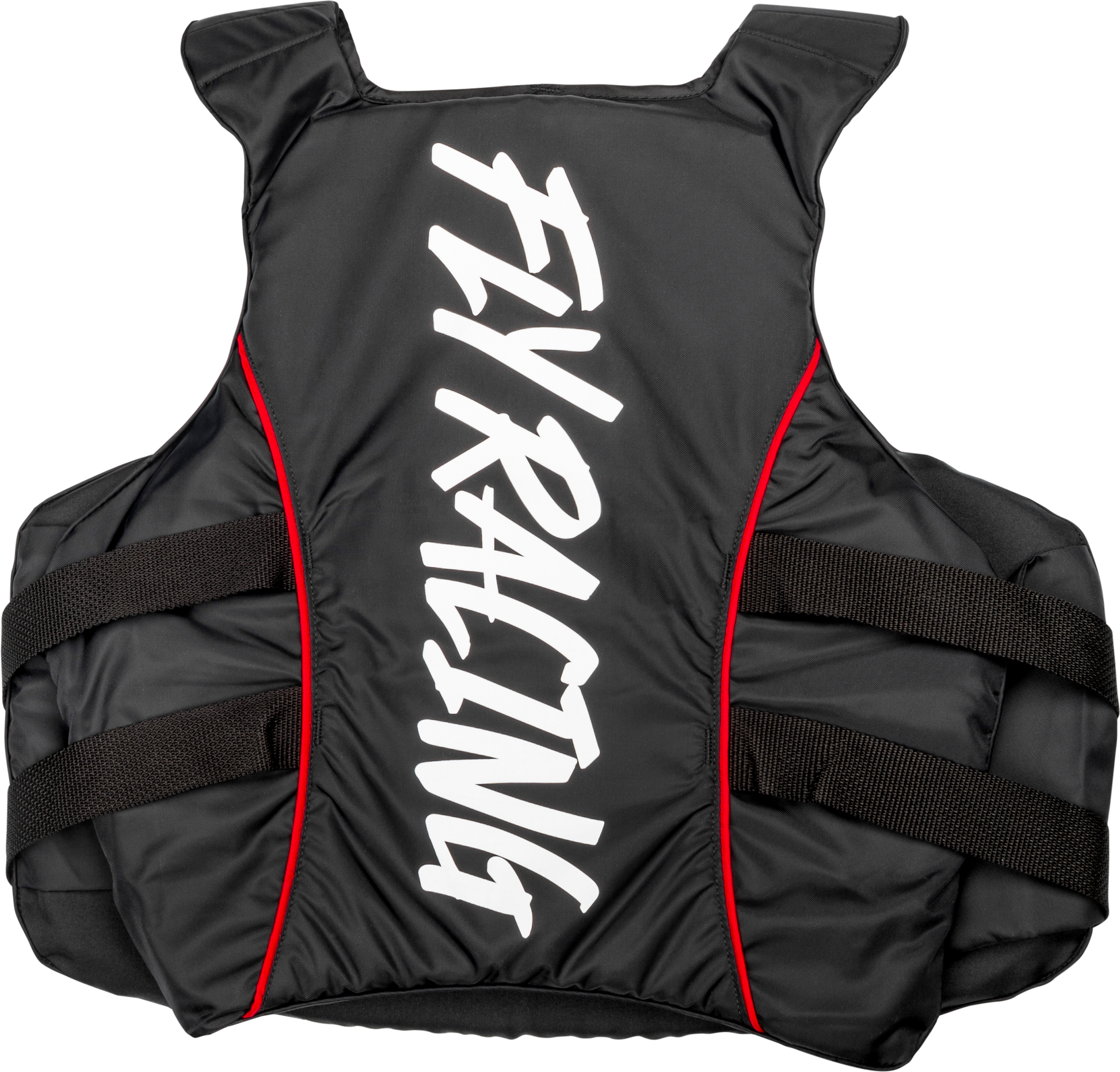 Pullover Flotation Vest Black/White/Red Xl