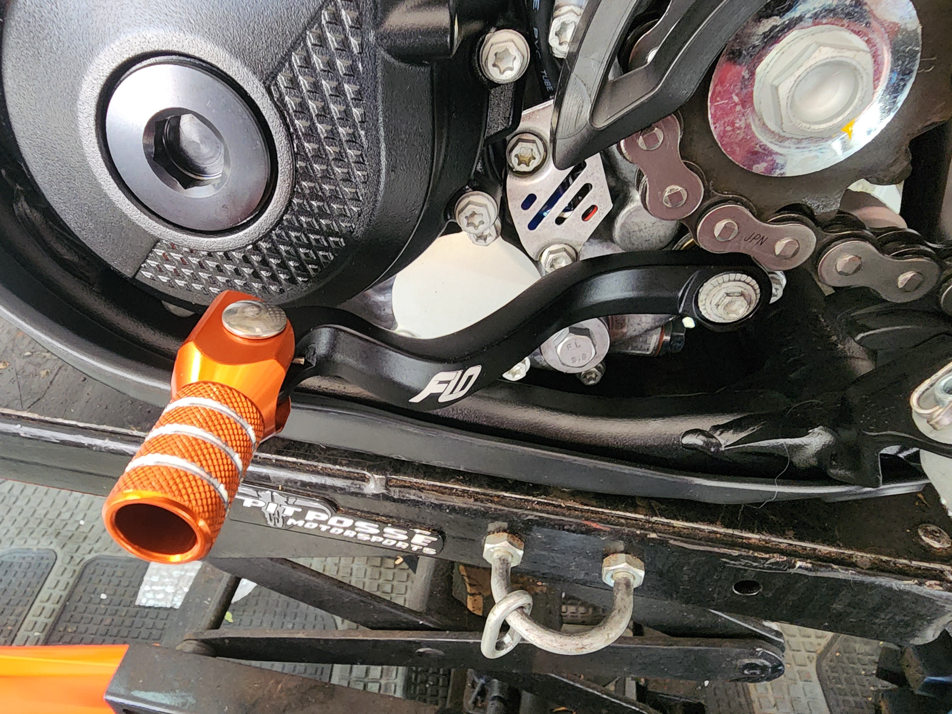 Shift Levers Ktm Orange