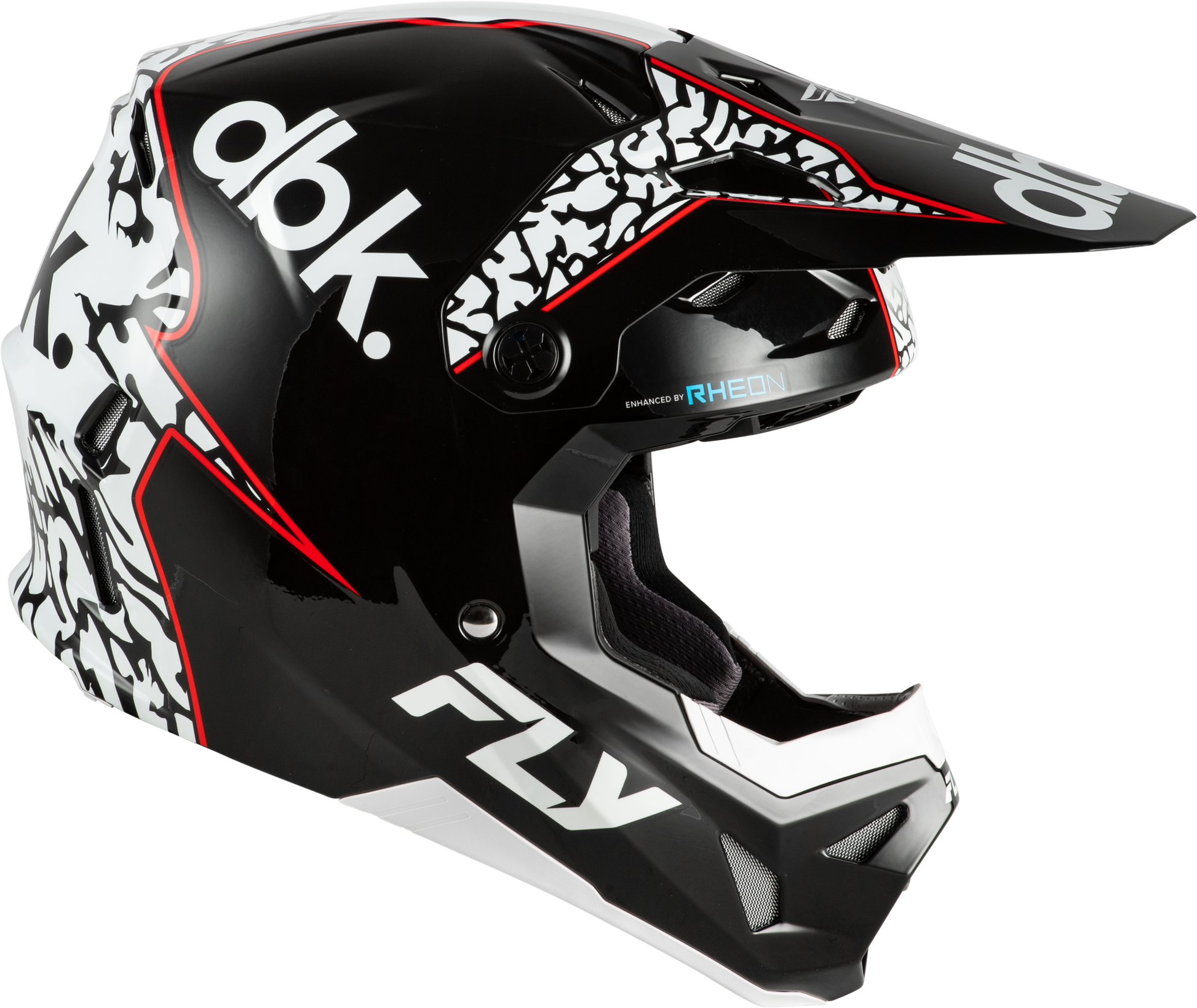 Formula Cp Dbk Helmet Black/White/Red Lg