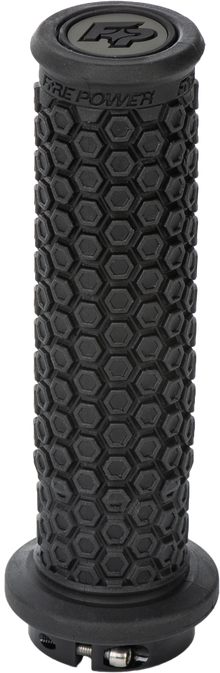 Control Mx Lock On Grips Black   No Waffle