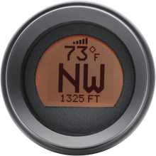 DAKOTA DIGITAL 2-3/16" Stand-Alone LCD GPS Compass - Black/Black MCH-GPS17-K-K