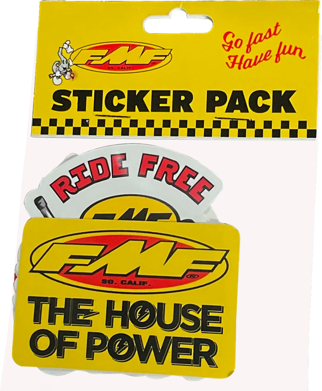 FMF Decal Sticker Pack - Go Fast Have Fun 012518