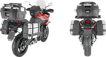 GIVI Pannier Holder - Side Case Hardware - Black/Silver PLO6421MK