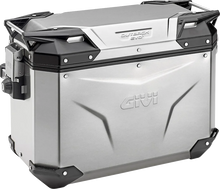 GIVI Outback Evo Side Case - Left - 48 Liter - Silver OBKE48ALA
