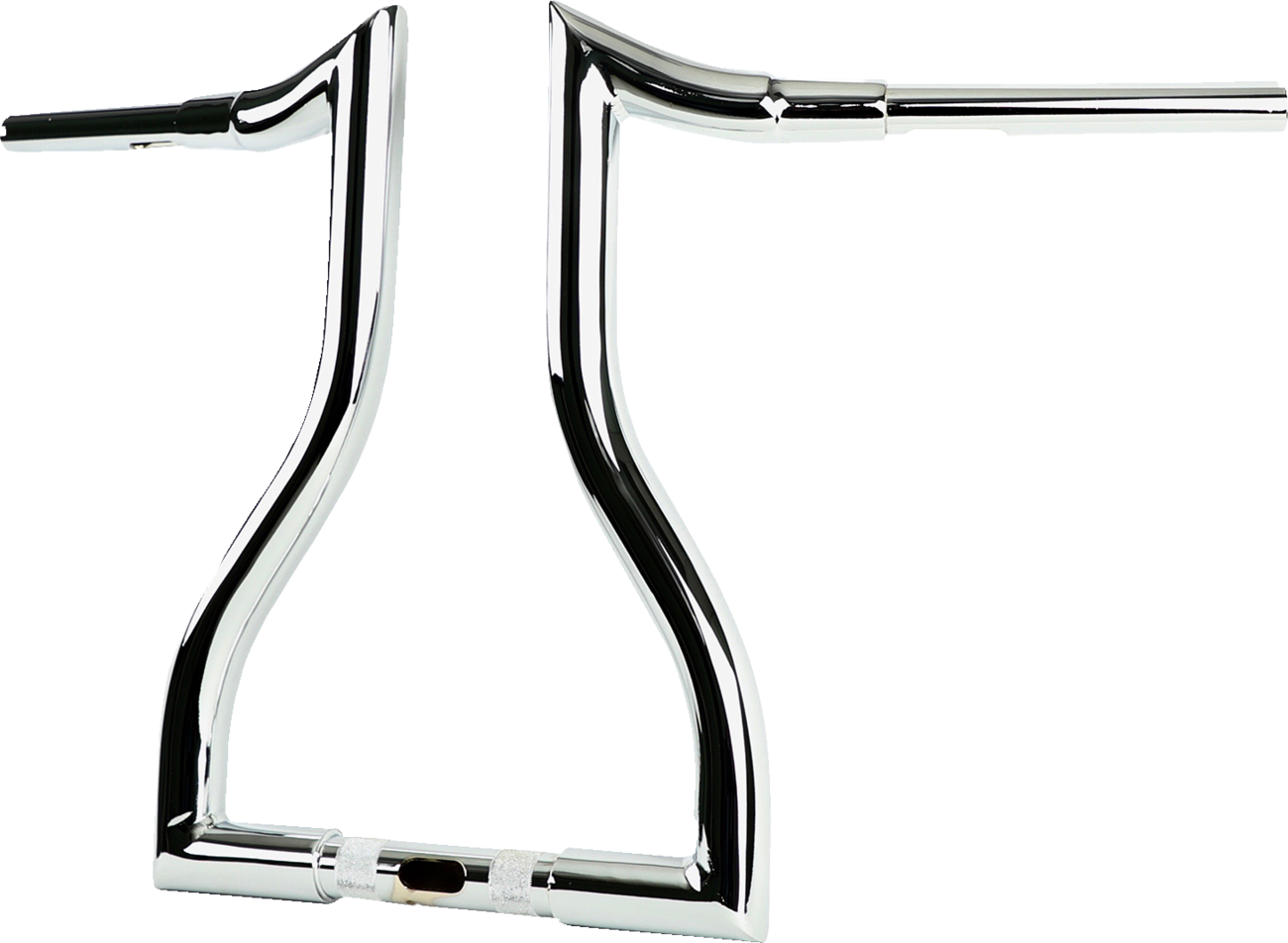 LA CHOPPERS Hammerhead Handlebar - 16" - Chrome LA-7328-16