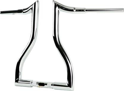 LA CHOPPERS Hammerhead Handlebar - 16" - Chrome LA-7328-16