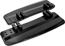 SLYFOX Driver Floorboards - Black Anodized - Touring SF-905-00-1