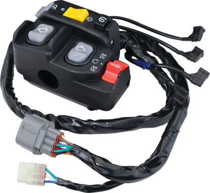 MOOSE OFFROAD Switch Block Assembly - Honda 400-1265-PU