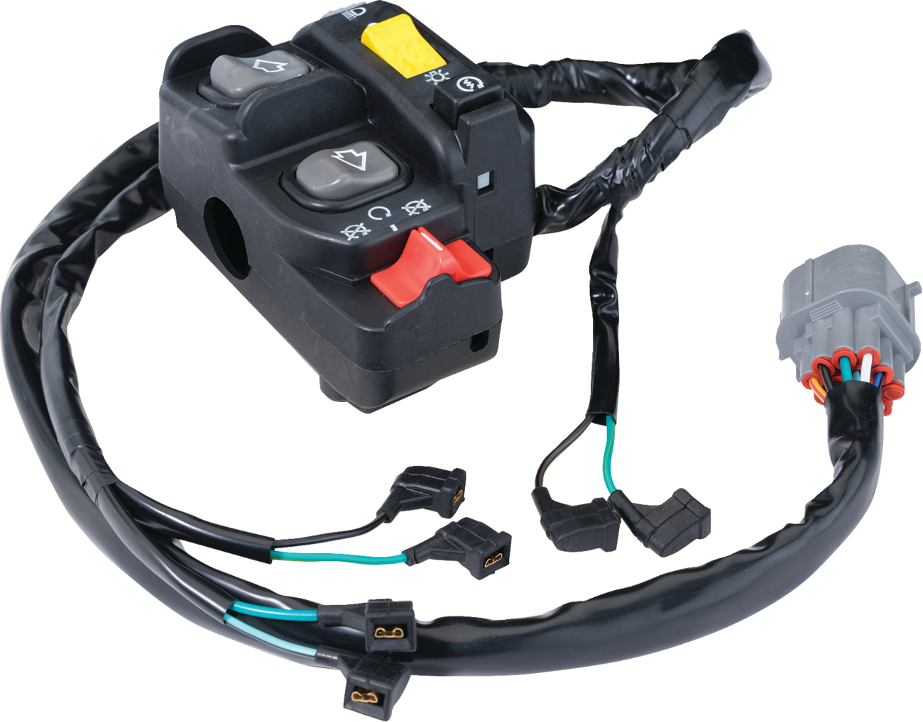 MOOSE OFFROAD Switch Block Assembly - Honda 400-1269-PU