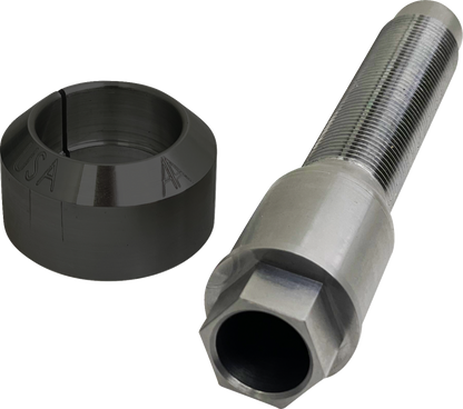 ALLOY ART Steering Stem - Upper - Black AARS-2