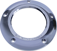 BARNETT Derby Cover - Clear Chrome - M8 Softail 343-30-43018