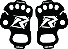 RISK RACING Ultra Thin Palm Protectors - Black - Small/Medium 12697