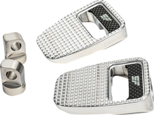 SLYFOX Foot Pegs - Silver Polished SF-904-00-2