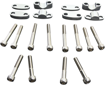 EMGO Aluminum Handlebar Riser Kit - 7/8" - Aluminum 23-09370