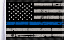 PRO PAD Grunge U.S.A. Flag - Blue - 10" x 15" FLG-PTBL-US15