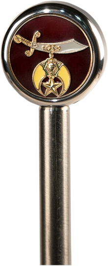 PRO PAD Shriner Flag Topper - 9" POLE9-SHRNT