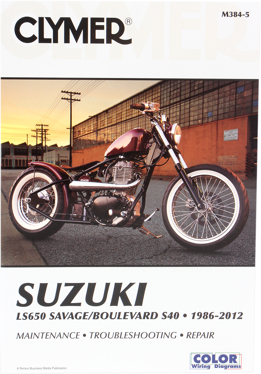 CLYMER Manual - Suzuki - LS650 '86-'12 CM3845